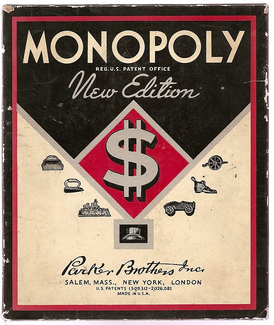 HOW OLD IS MY MONOPOLY GAME? EARLY MONOPOLY GAME BOX DESIGNS